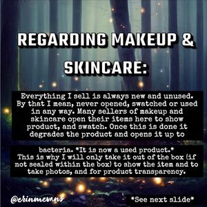 Makeup & Skincare Always New! NOT FOR SALE
